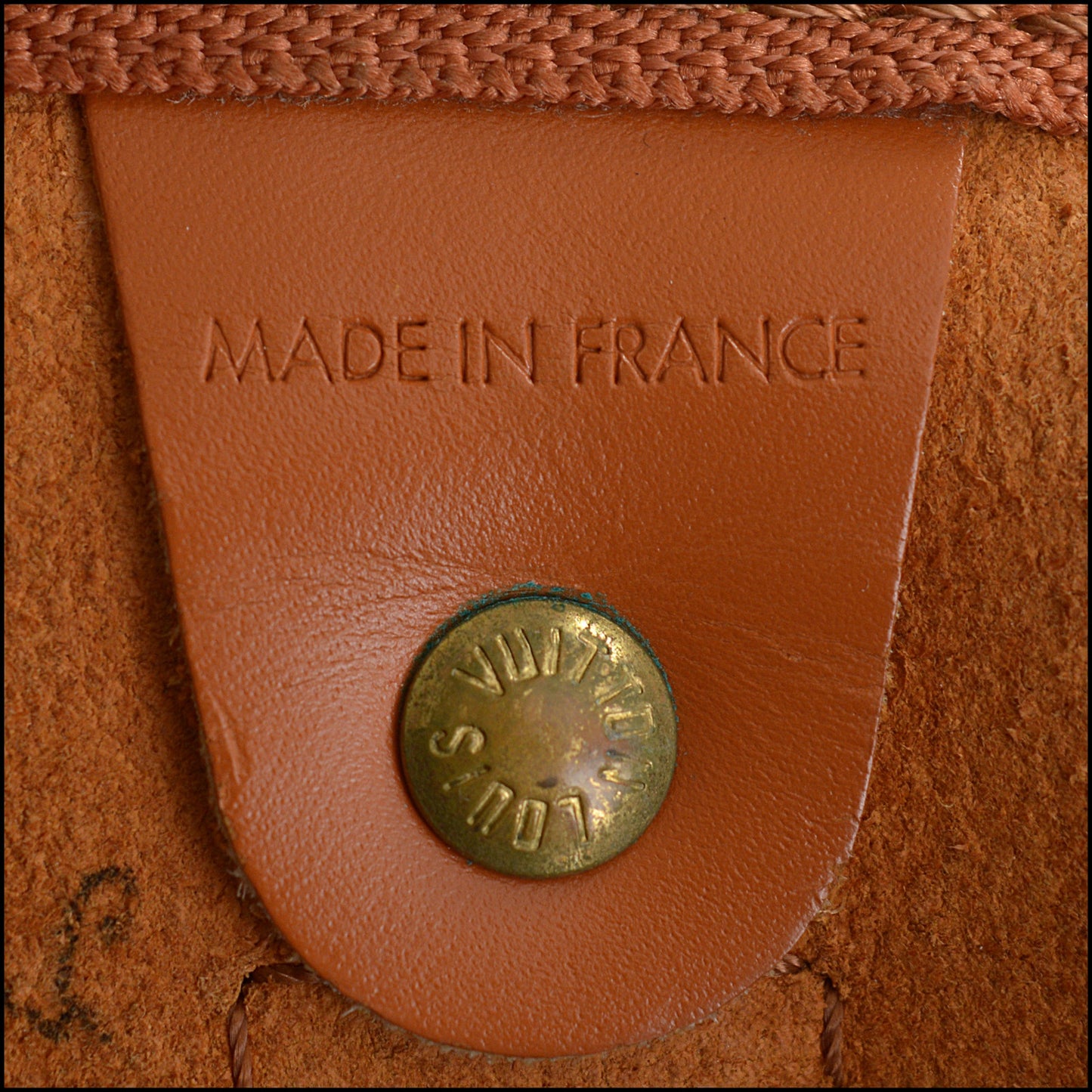 RDC15024 LOUIS VUITTON '91 Gold Tan Brown Epi Keepall 50 Travel Bag