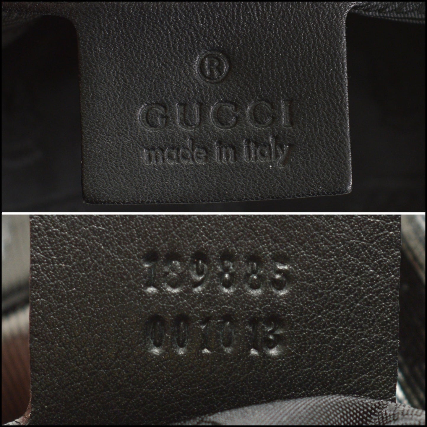 RDC15061 GUCCI Black Dialux Bow Detail Queen Hobo Bag