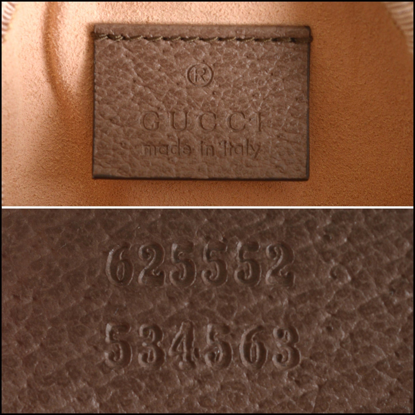 RDC15117 GUCCI GG Supreme Ophidia Round Neck Pouch