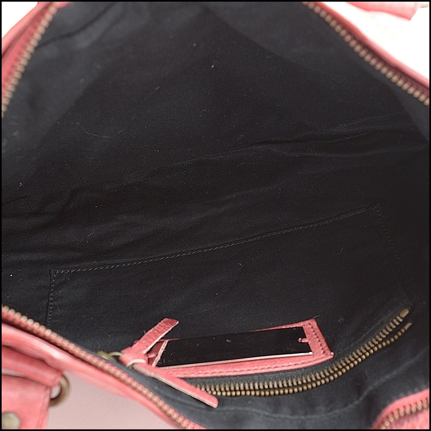 RDC14130 Authentic BALENCIAGA Vintage '04  Pink Chevre Leather Classic First Bag