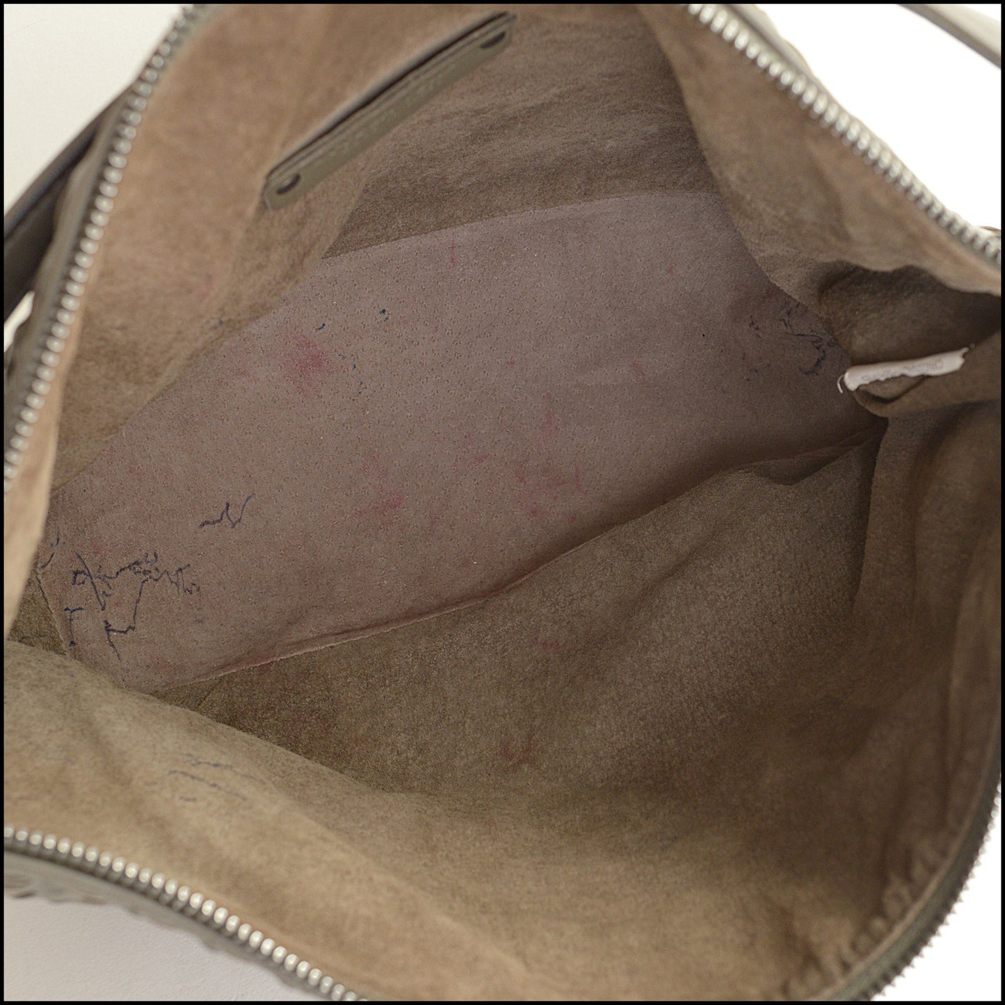 RDC14830 BOTTEGA VENETA Grey Intrecciato Small Shoulder Bag