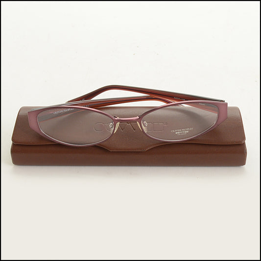 RDC15373 OLIVER PEOPLES Purple Treasure Frames MBOR