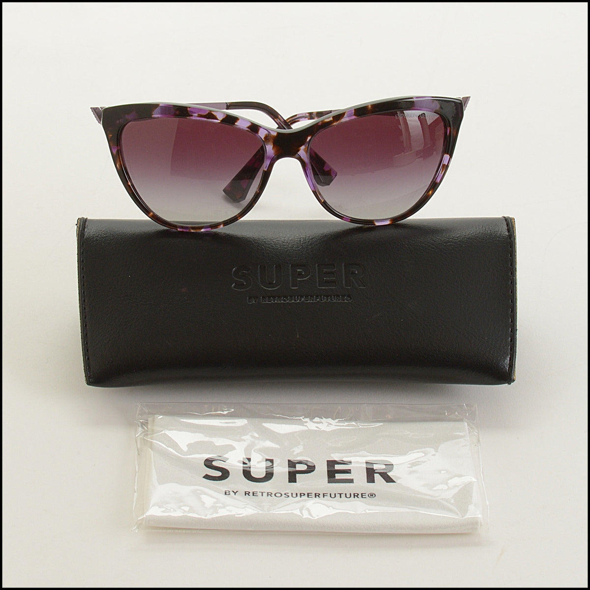 RDC15661 EMPORIO ARMANI Purple Tortoiseshell Sunglasses EA4030