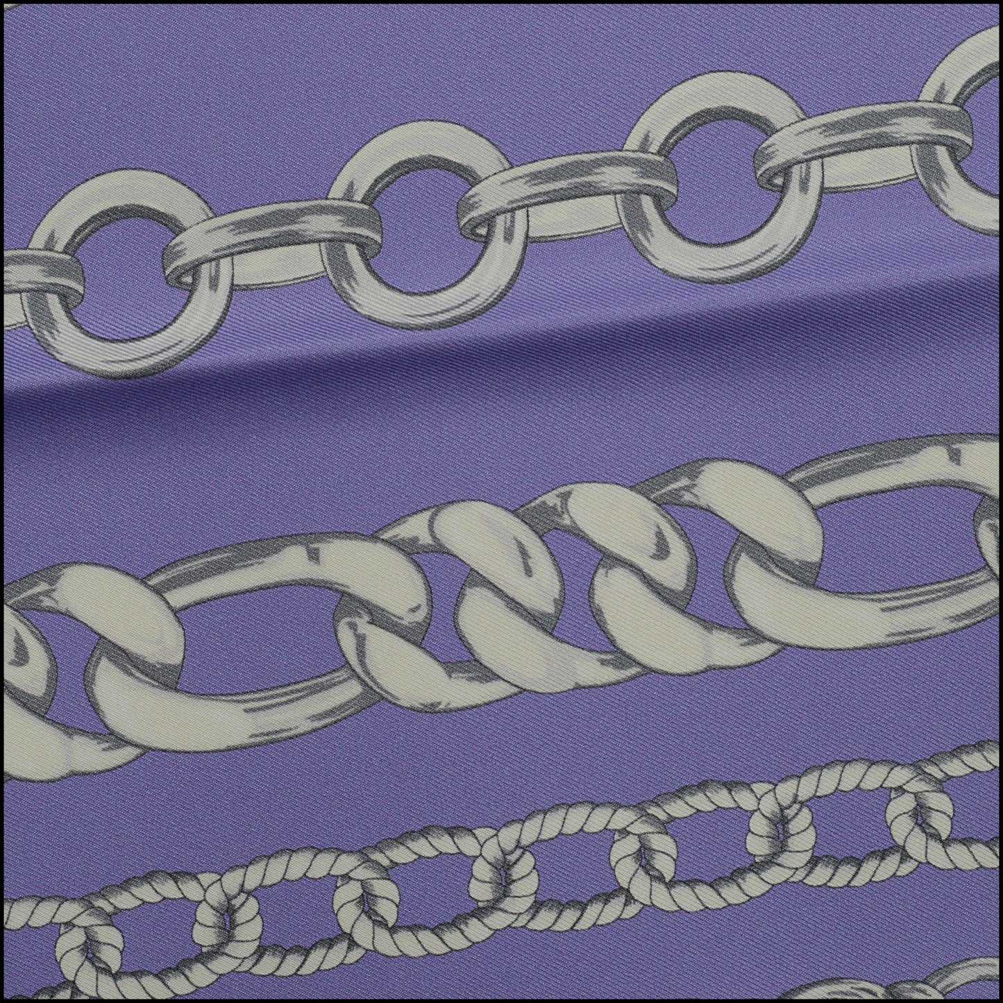 RDC15220 TIFFANY & CO. Purple Return to Tiffany Silk Scarf 90cm
