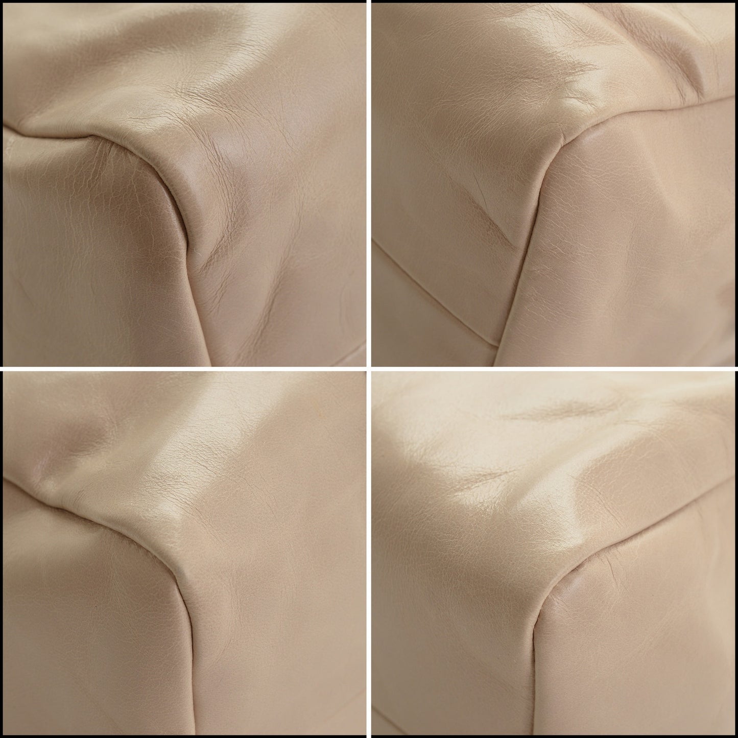 RDC15311 PRADA Cream Bauletto Dangle Medium Handbag