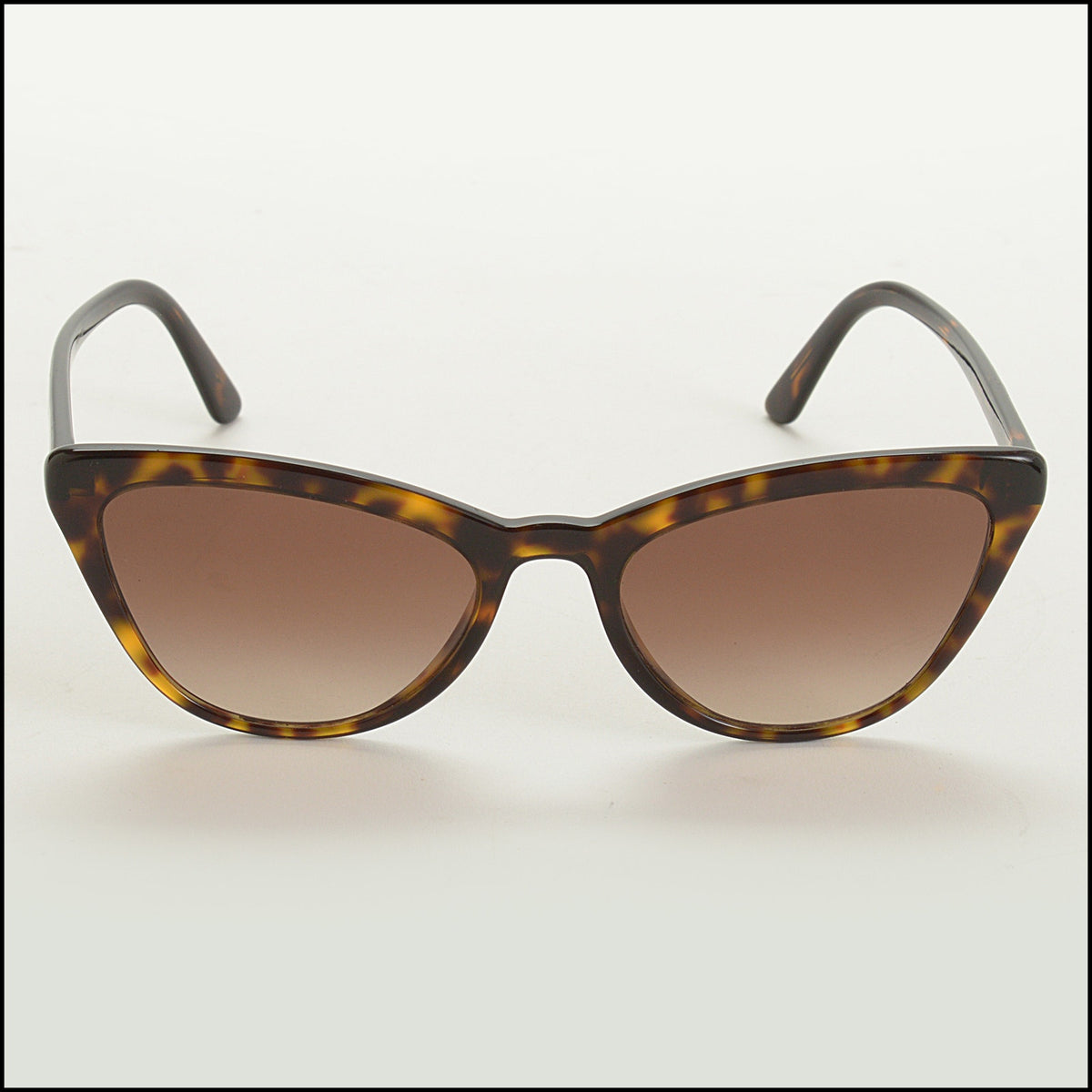 RDC15683 PRADA Brown/Gold/Black Tortoiseshell Sunglasses SPR0IV