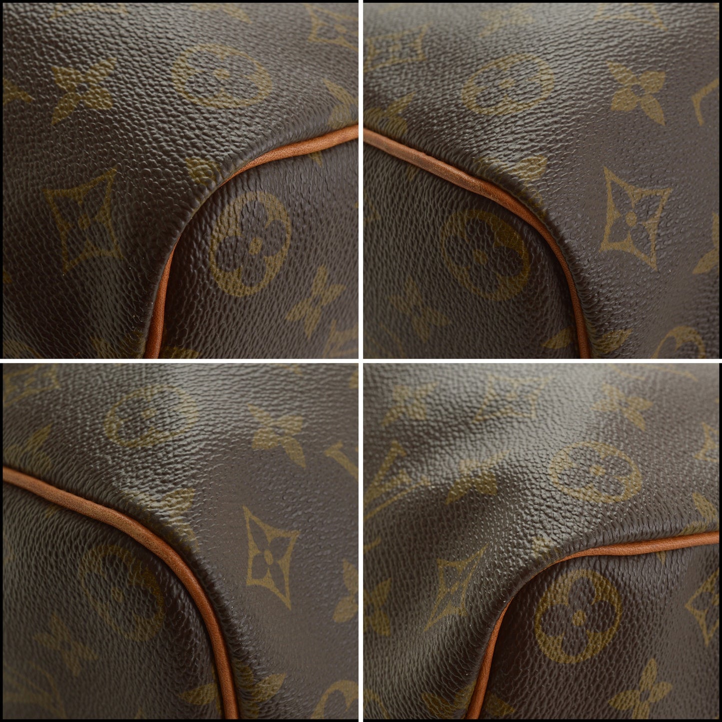 RDC15330 LOUIS VUITTON '01 Brown Vintage LV Monogram Canvas Speedy 35