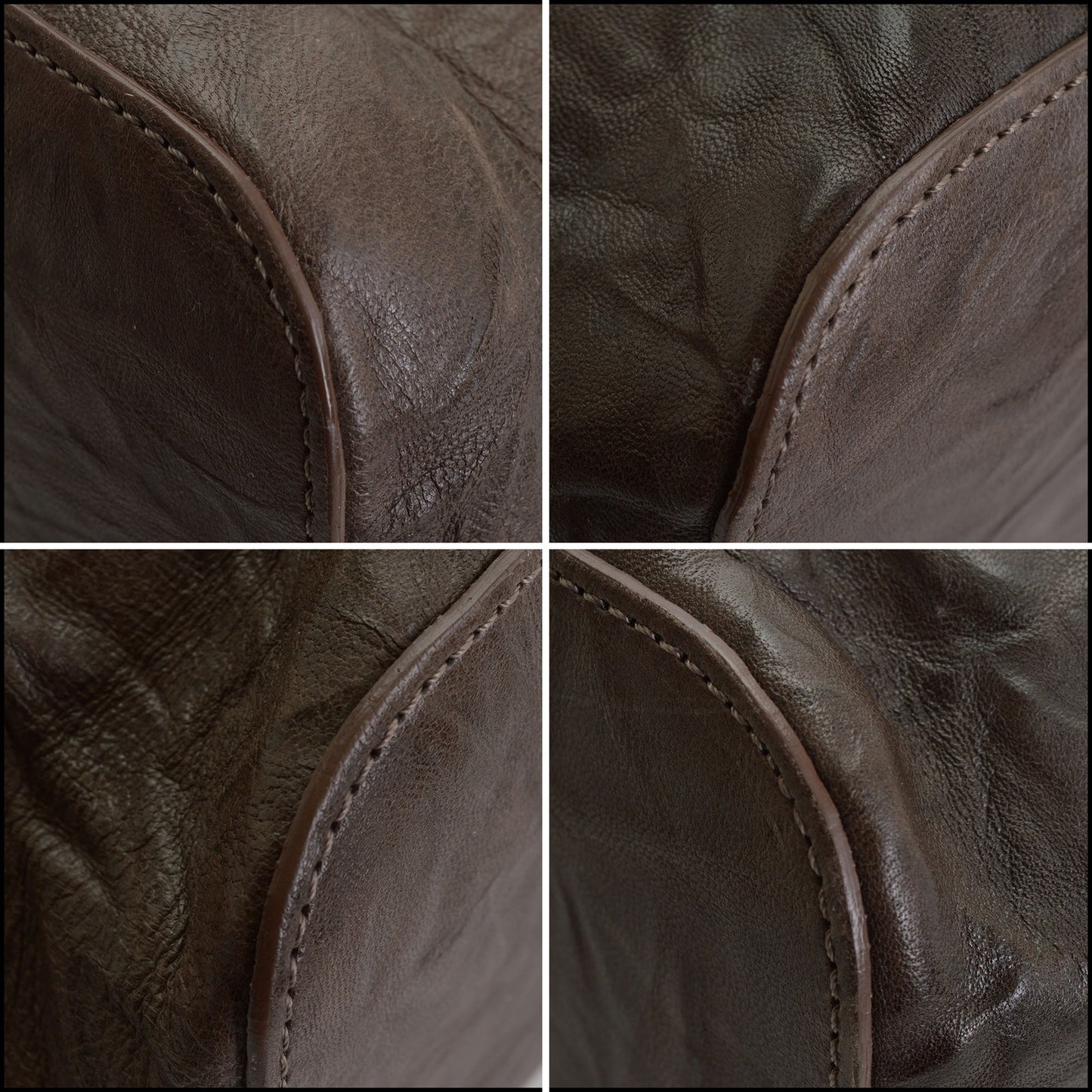 RDC14542 HENRY BEGUELIN Brown Leather Melodie Coulisse