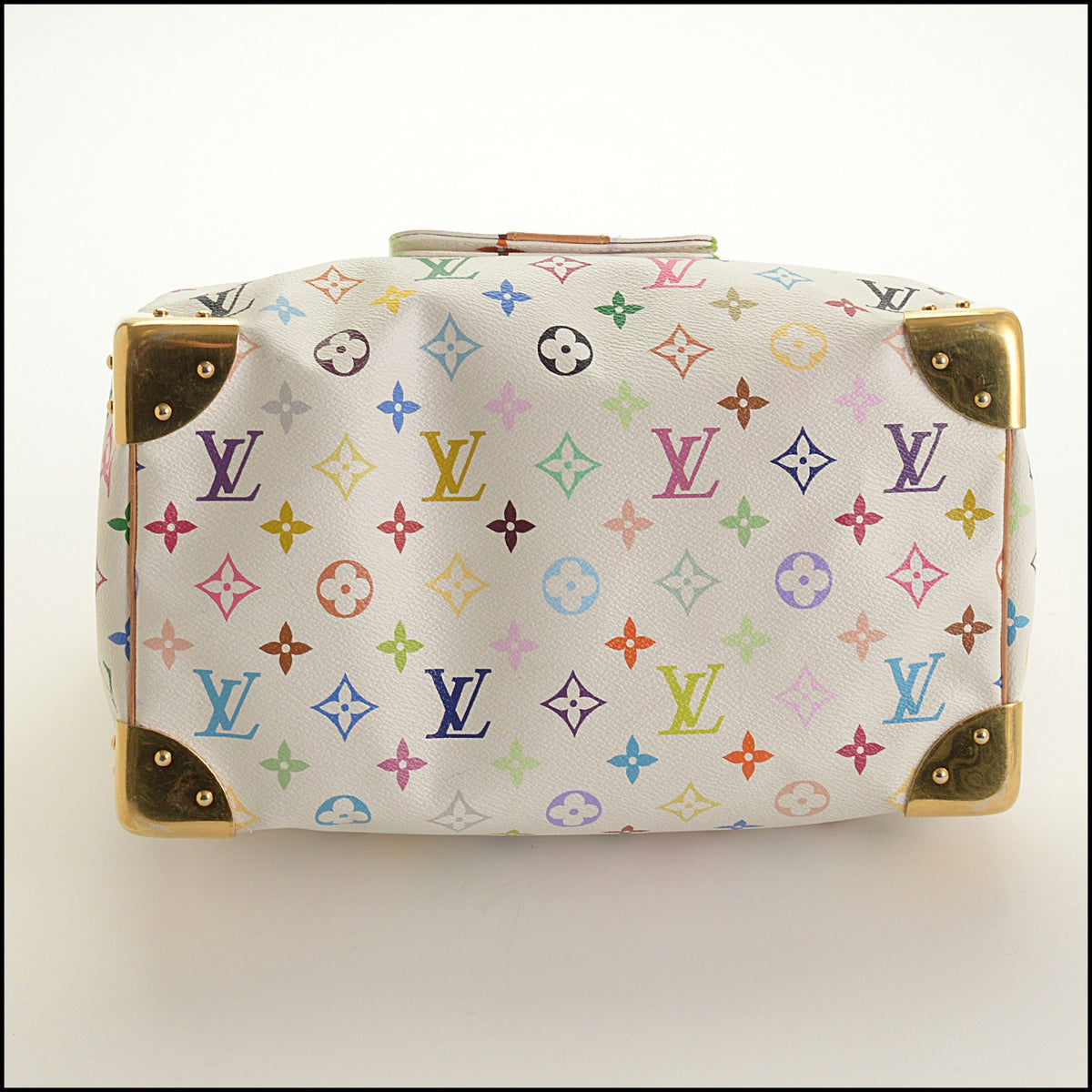 RDC15633 LOUIS VUITTON x Murakami White Multicolor Speedy 30 Bag