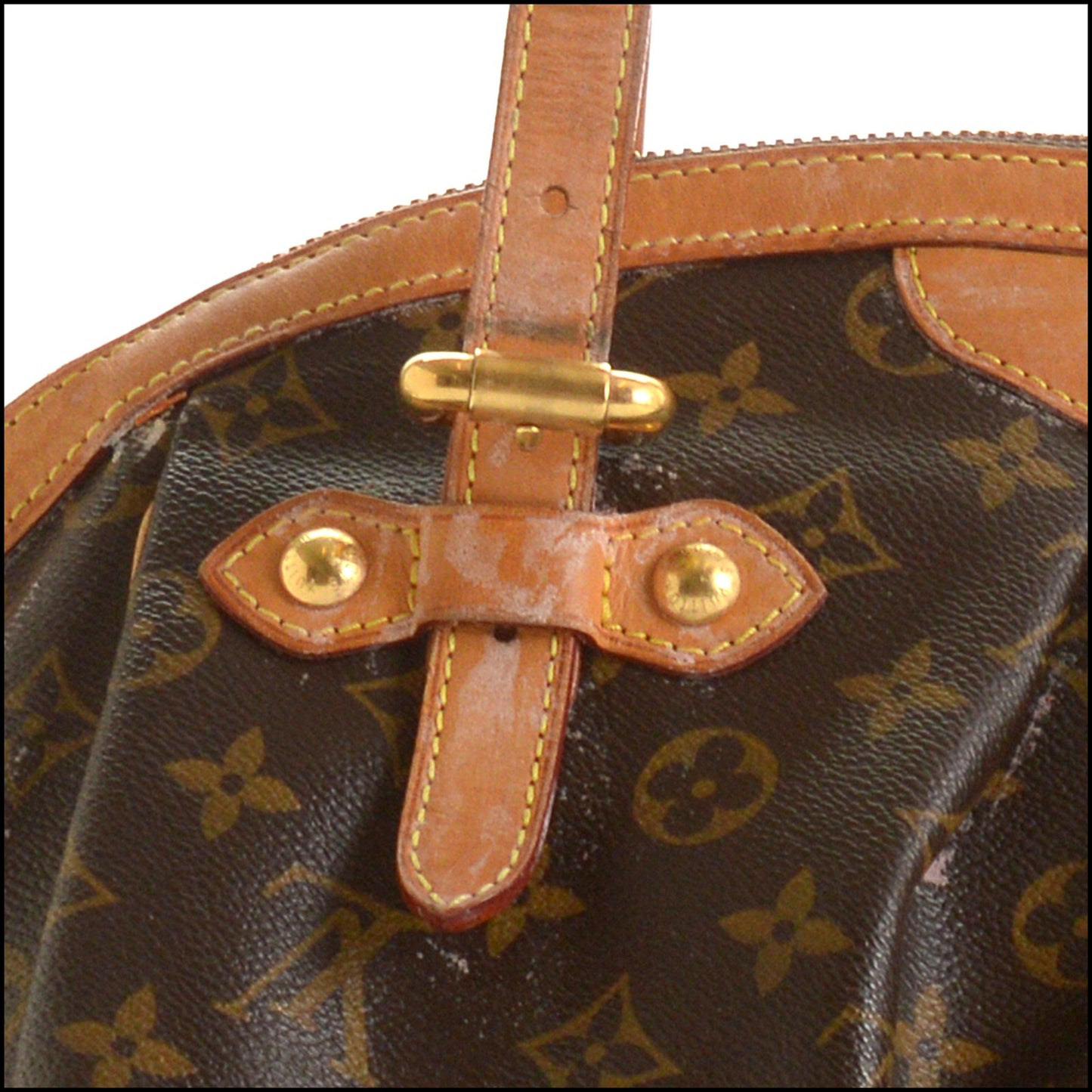 RDC15525 2009 LOUIS VUITTON Brown Monogram Tivoli GM