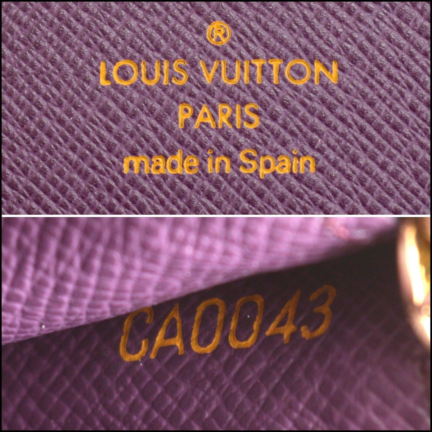 RDC13643 Authentic LOUIS VUITTON Yellow Epi Leather Porte Monnaie Wallet