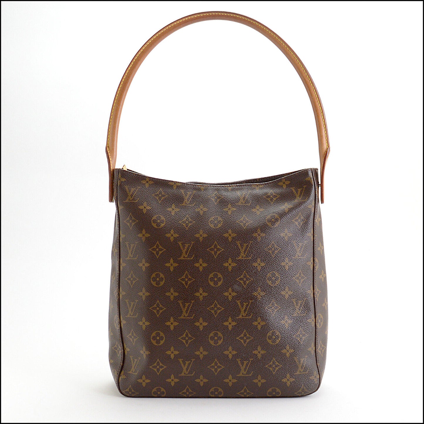 RDC13551 Authentic LOUIS VUITTON Monogram Canvas Looping GM Bag